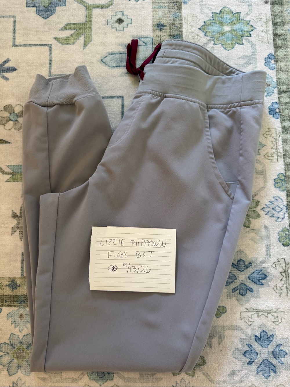 FIGS Zamora Jogger Light Grey